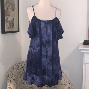 Exist blue mini dress